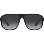 EA4029, Black Rubber/Grey Gradient Lenses