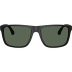 EA4033, Matte Black/Dark Green Lenses