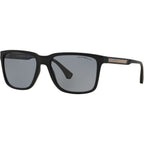 EA4047, Black Rubber/Grey Polarised Lenses