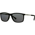 EA4058, Black Rubber/Grey Polarised Lenses