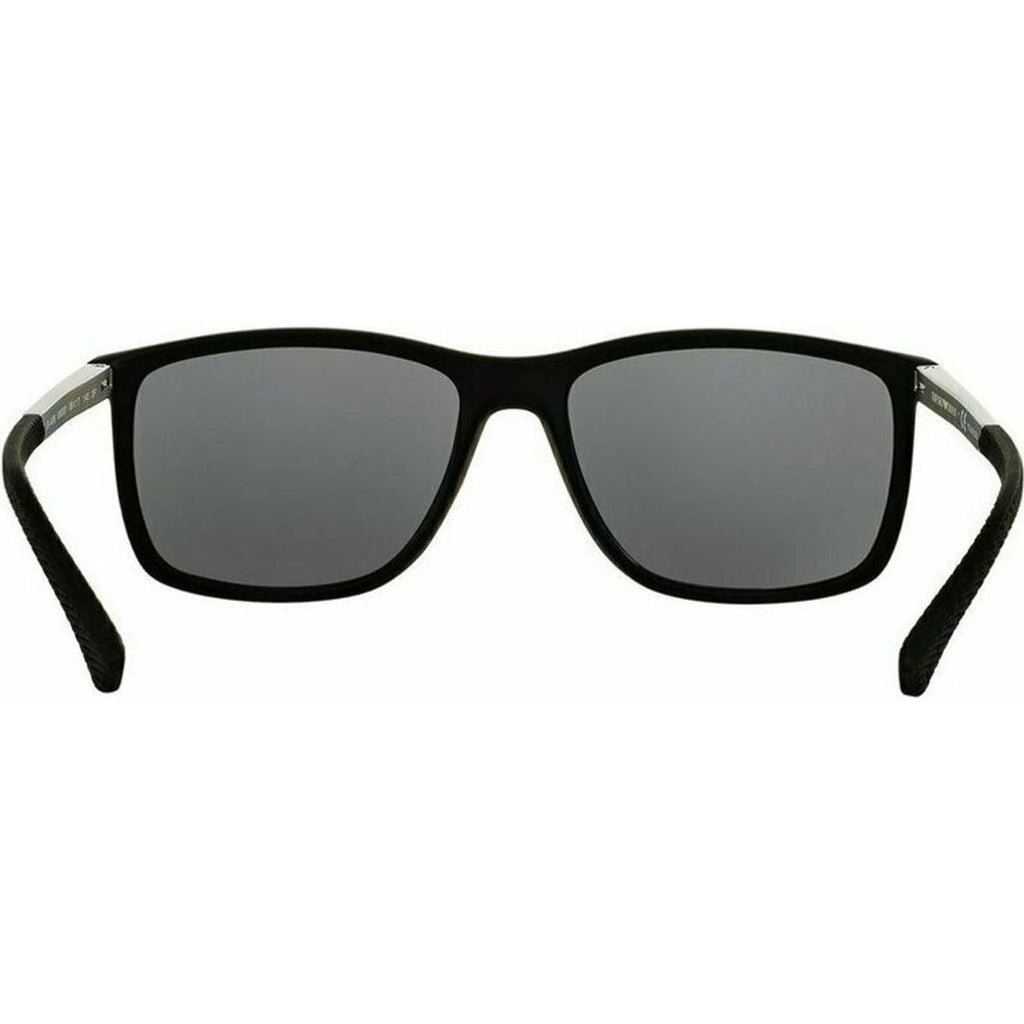 EA4058, Black Rubber/Grey Polarised Lenses