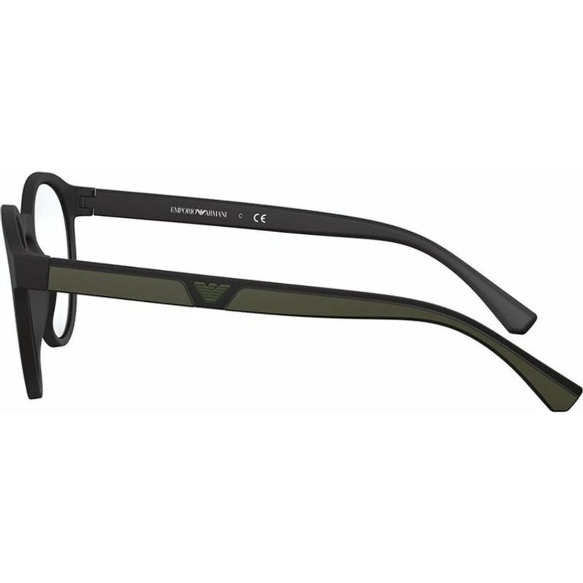EA4152, Matte Black/Clear plus Grey and Green Gradient Lenses