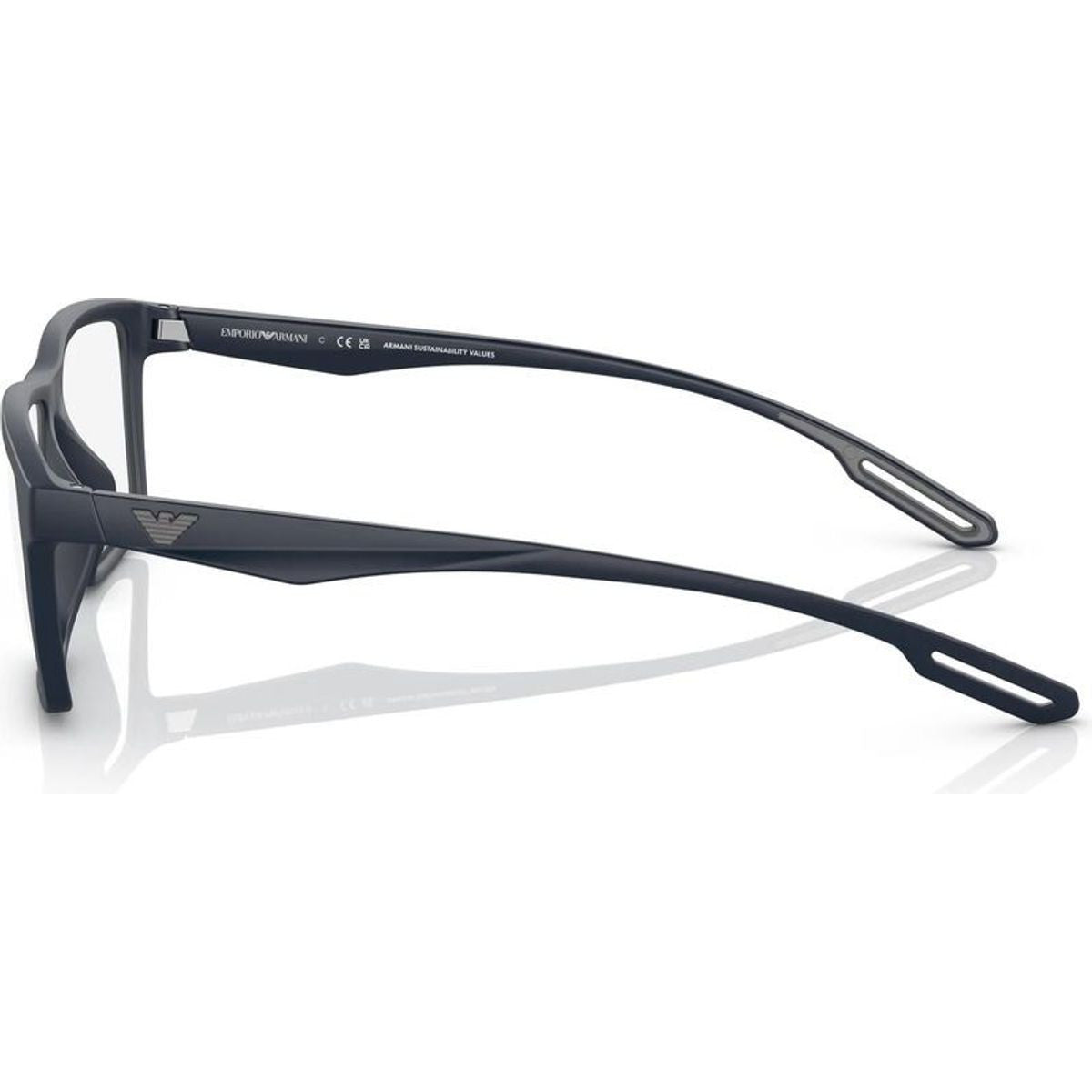 EA4189U, Matte Blue/Clear plus Blue and Grey Silver Mirror Lenses