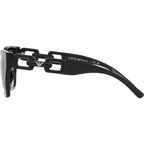 EA4203U, Shiny Black/Smoke Gradient Lenses