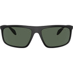 EA4212U, Matte Black and Rubber Green/Dark Green Lenses