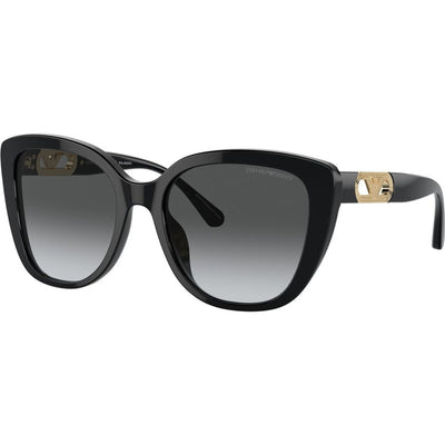 EA4214U, Shiny Black/Grey Gradient Polarised Lenses