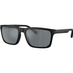 EA4219, Matte Black/Grey Mirror Black Lenses