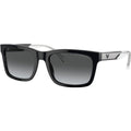 EA4224, Shiny Black/Dark Grey Gradient Polarised Lenses