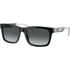 EA4224, Shiny Black/Dark Grey Gradient Polarised Lenses