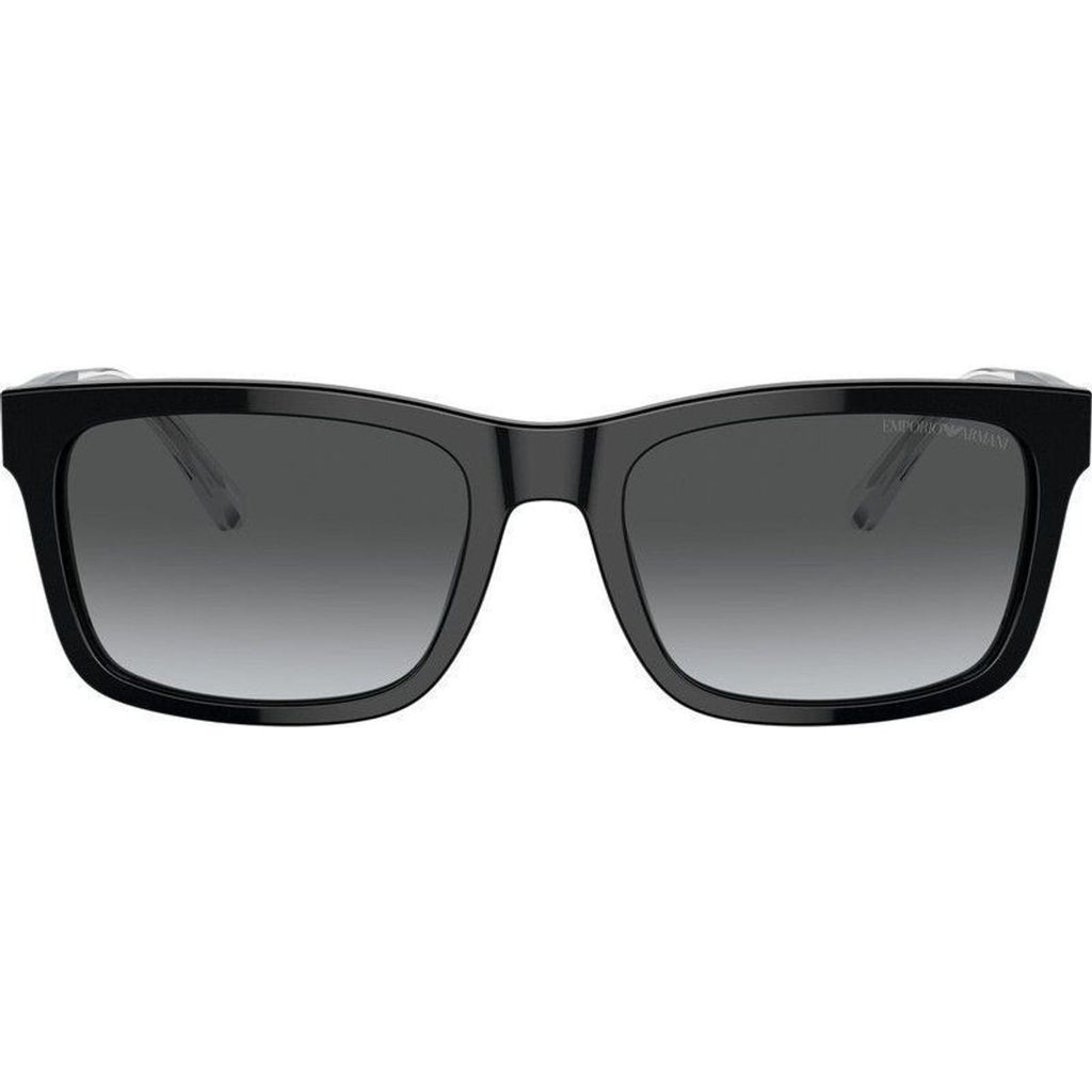 EA4224, Shiny Black/Dark Grey Gradient Polarised Lenses