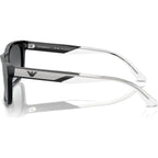 EA4224, Shiny Black/Dark Grey Gradient Polarised Lenses