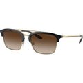EA4228, Shiny Black and Matte Pale Gold/Brown Gradient Lenses