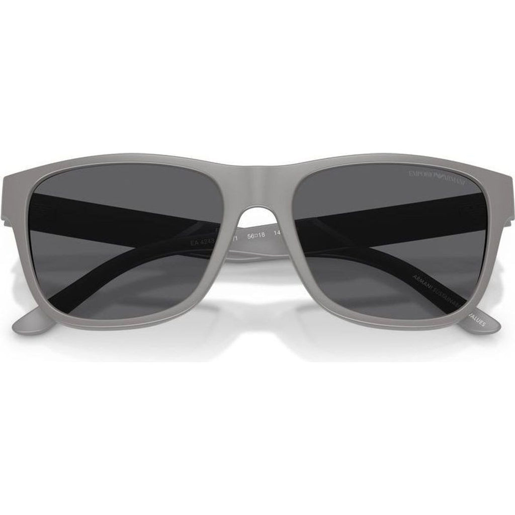 EA4243, Matte Grey/Grey Polarised Lenses