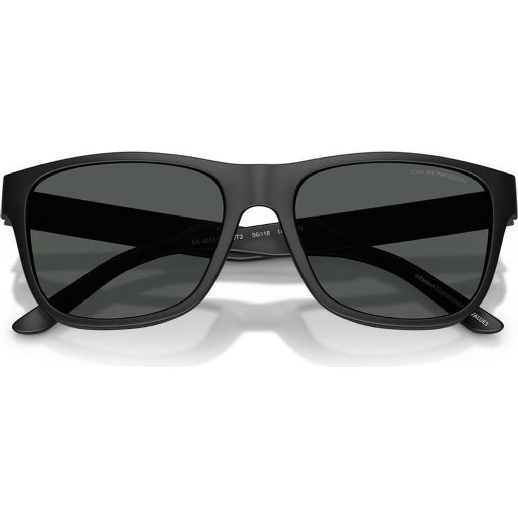 EA4243F, Matte Black/Dark Grey Lenses