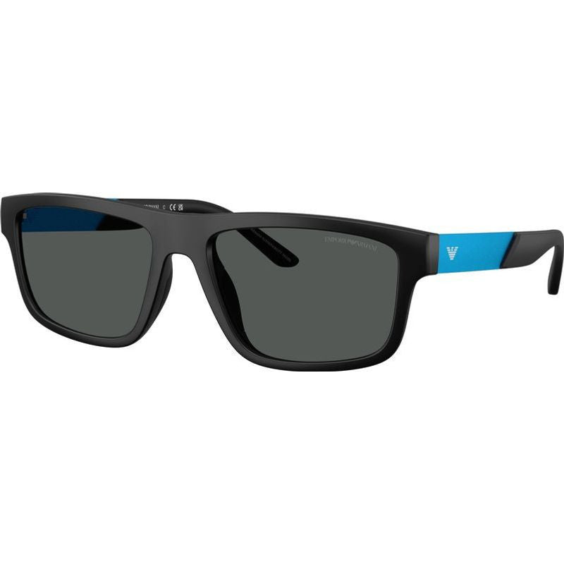 EA4244U, Matte Black/Dark Grey Lenses