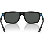 EA4244U, Matte Black/Dark Grey Lenses
