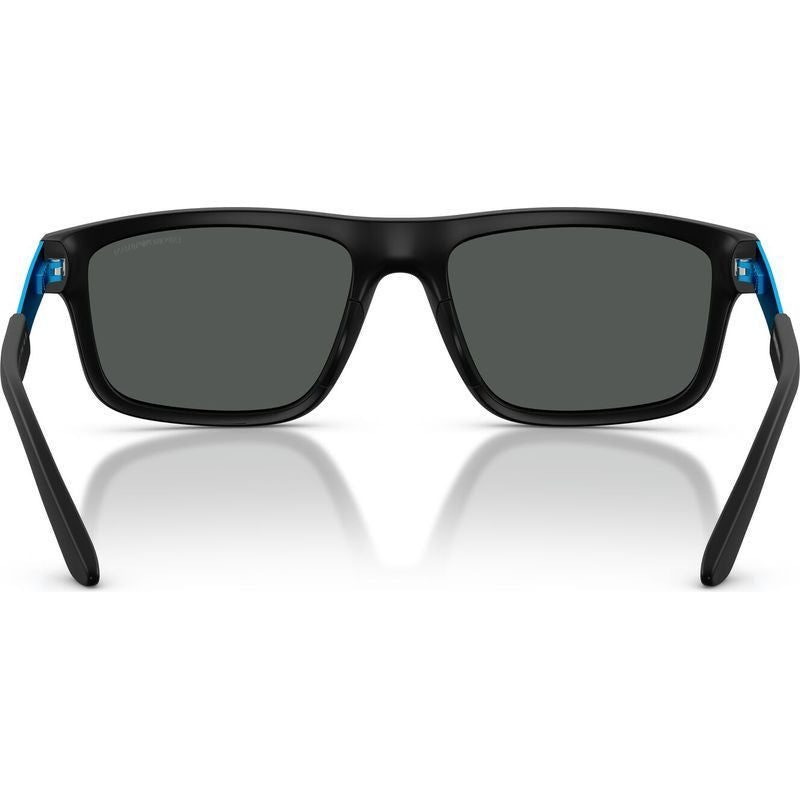 EA4244U, Matte Black/Dark Grey Lenses