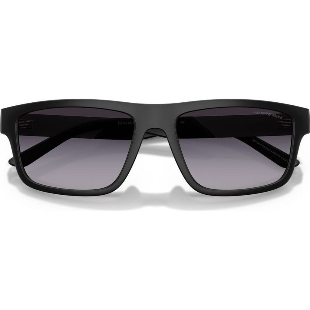 EA4244U, Matte Black/Grey Gradient Lenses
