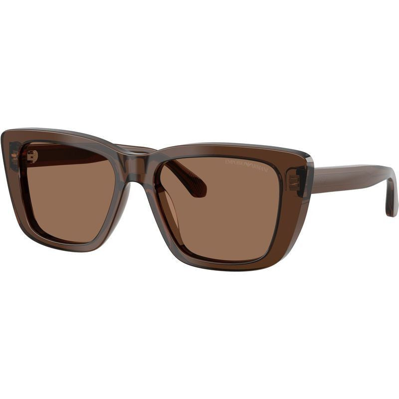 EA4246U, Shiny Transparent Brown/Brown Lenses