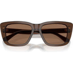 EA4246U, Shiny Transparent Brown/Brown Lenses