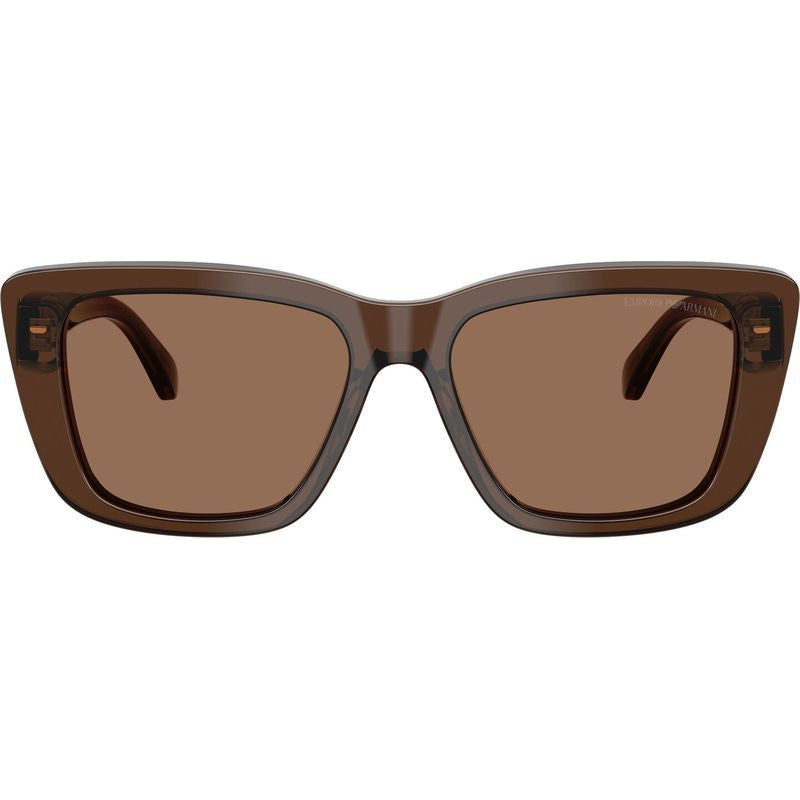 EA4246U, Shiny Transparent Brown/Brown Lenses