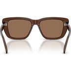 EA4246U, Shiny Transparent Brown/Brown Lenses