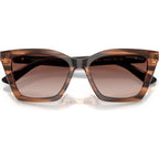 EA4250U, Shiny Striped Brown/Brown Gradient Lenses