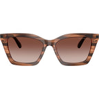 EA4250U, Shiny Striped Brown/Brown Gradient Lenses