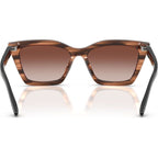 EA4250U, Shiny Striped Brown/Brown Gradient Lenses