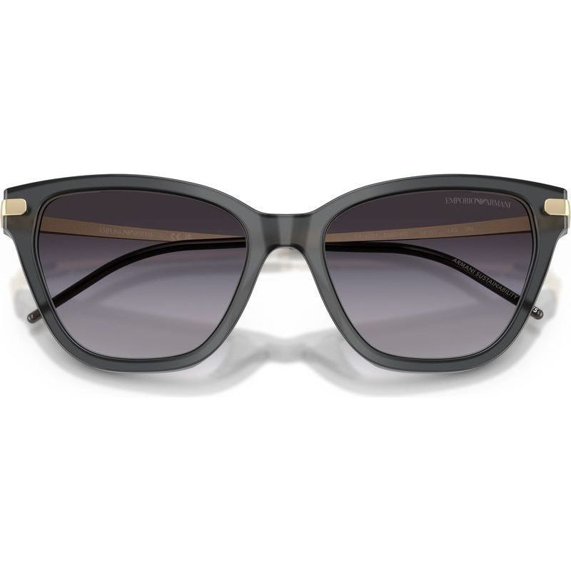 EA4251, Shiny Opal Black/Grey Gradient Lenses