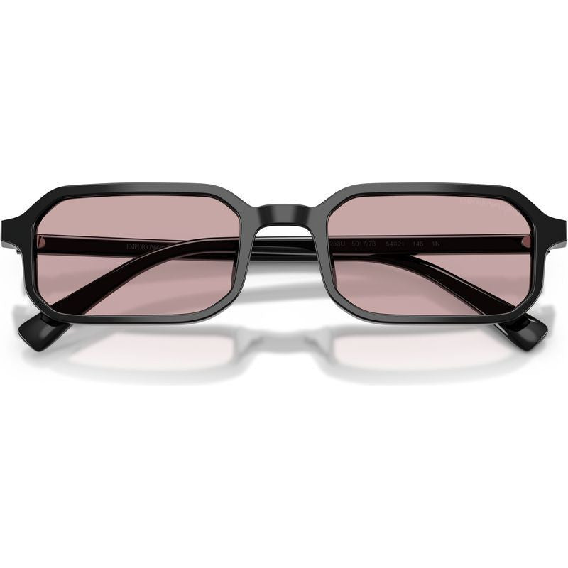 EA4253U, Shiny Black/Pink Lenses
