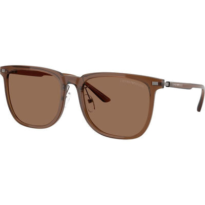 EA4255D, Shiny Transparent Brown/Dark Brown Lenses