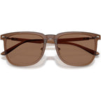 EA4255D, Shiny Transparent Brown/Dark Brown Lenses