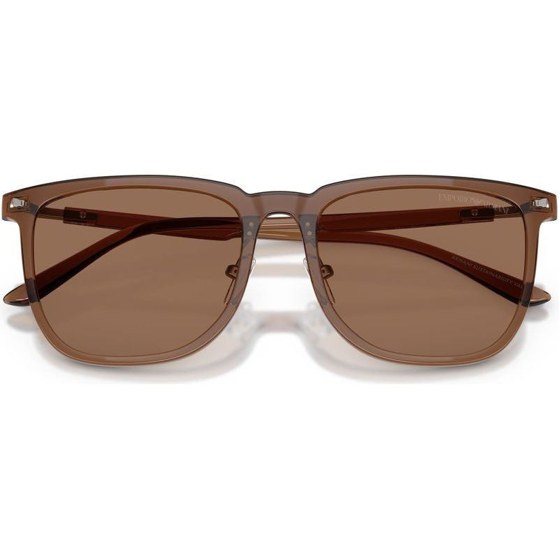 EA4255D, Shiny Transparent Brown/Dark Brown Lenses