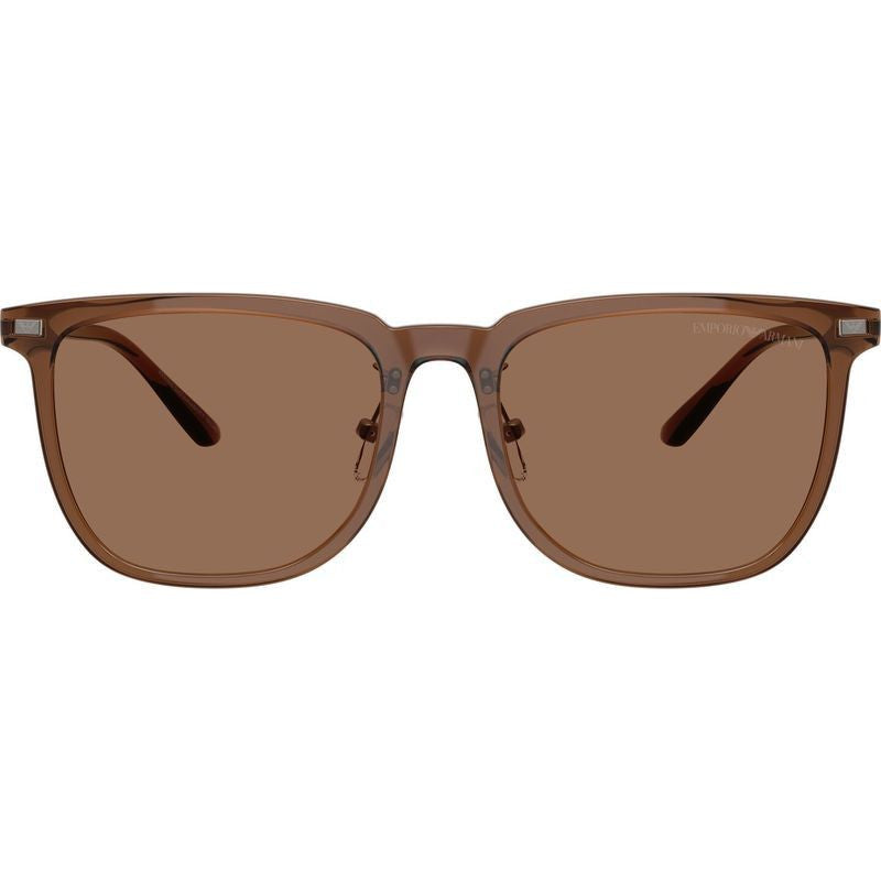 EA4255D, Shiny Transparent Brown/Dark Brown Lenses