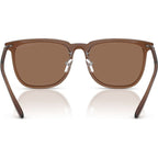 EA4255D, Shiny Transparent Brown/Dark Brown Lenses