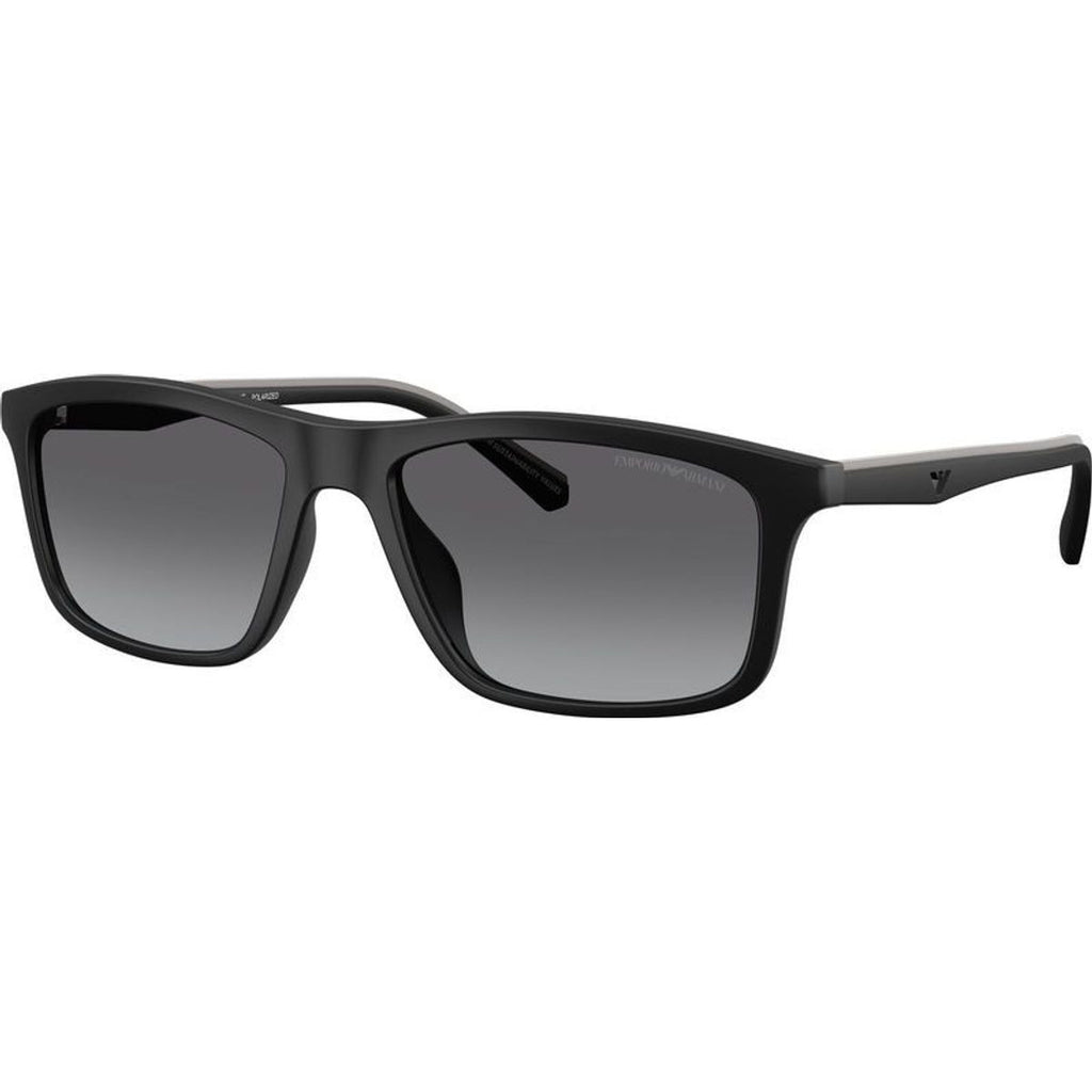 EA4257U, Matte Black/Grey Gradient Polarised Lenses
