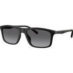 EA4257U, Matte Black/Grey Gradient Polarised Lenses