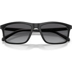 EA4257U, Matte Black/Grey Gradient Polarised Lenses