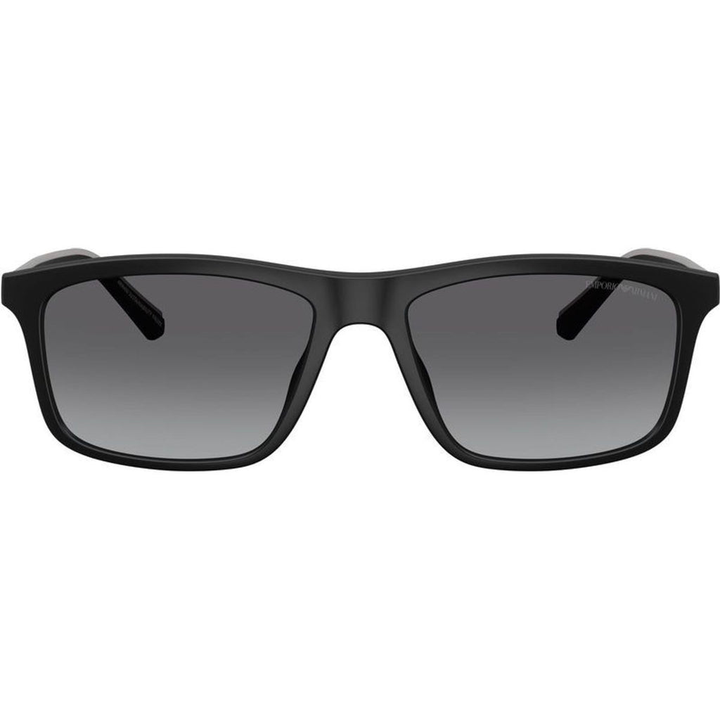 EA4257U, Matte Black/Grey Gradient Polarised Lenses