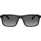 EA4257U, Matte Black/Grey Gradient Polarised Lenses