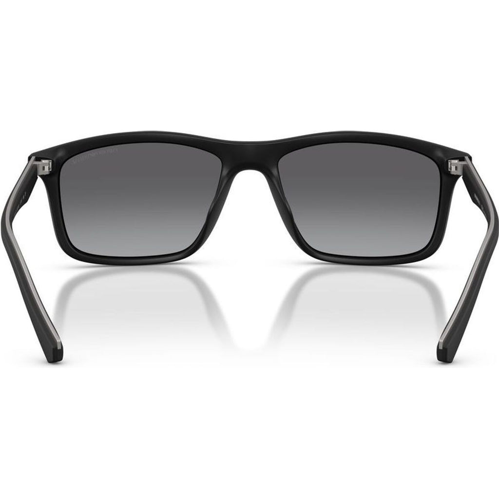 EA4257U, Matte Black/Grey Gradient Polarised Lenses