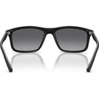 EA4257U, Matte Black/Grey Gradient Polarised Lenses