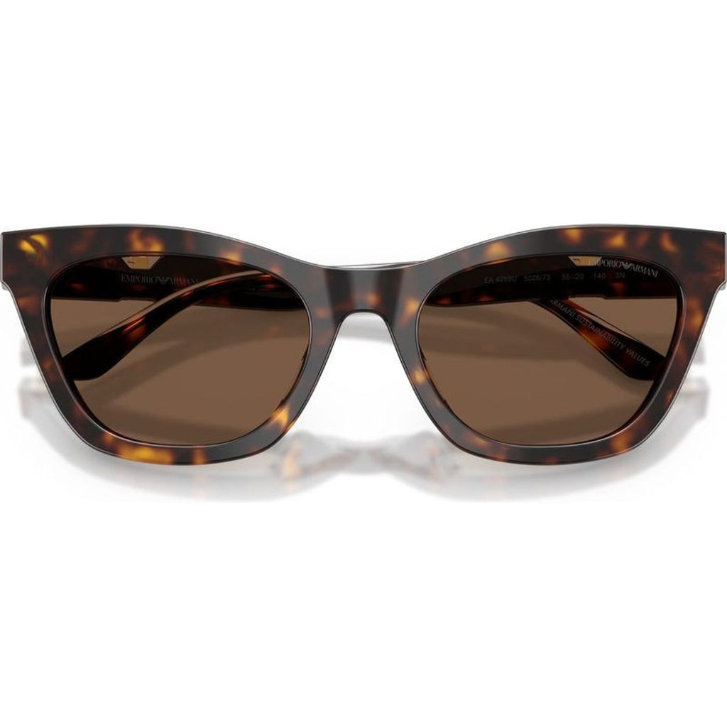 EA4259U, Shiny Havana/Brown Lenses