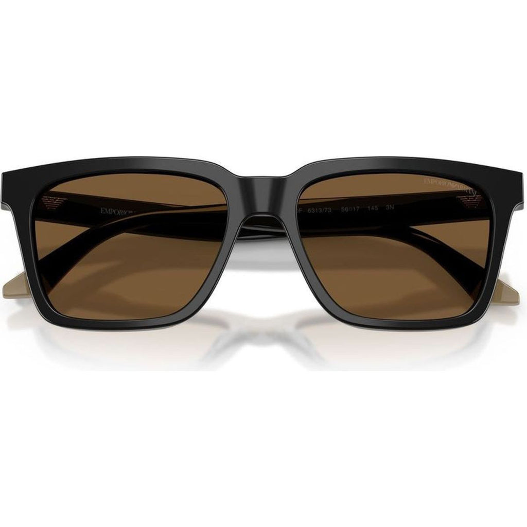 EA4260, Black and Beige/Brown Lenses