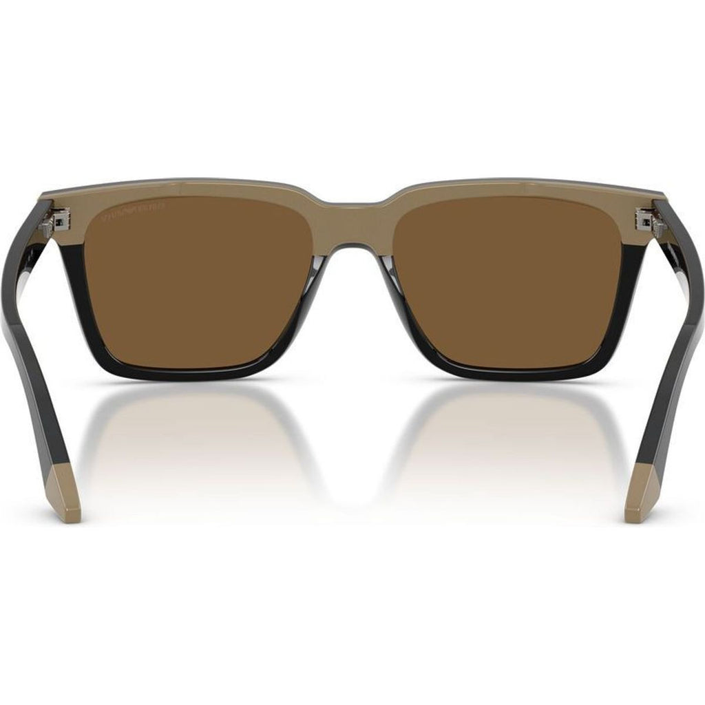 EA4260, Black and Beige/Brown Lenses