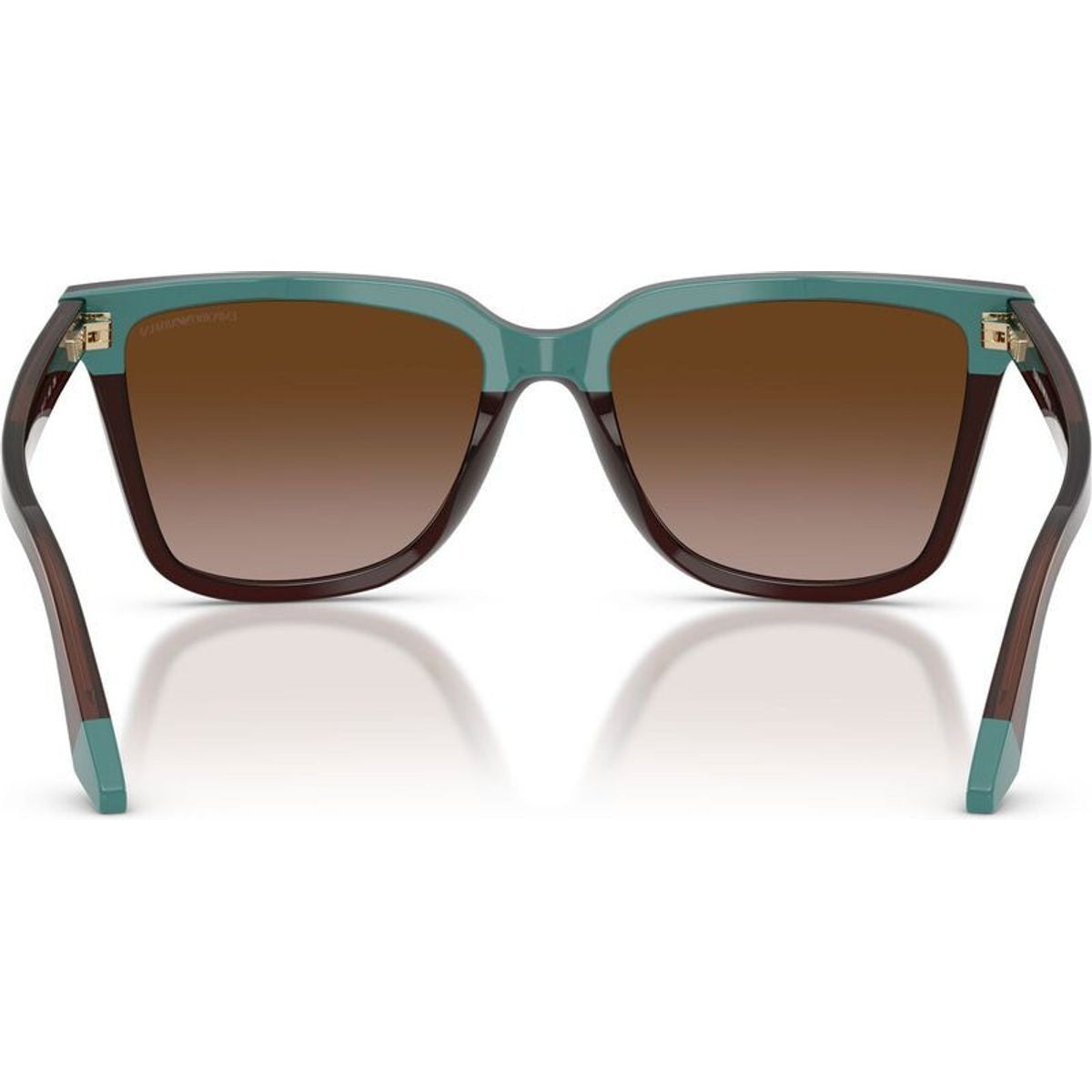 EA4261, Transparent Brown and Teal/Brown Gradient Lenses