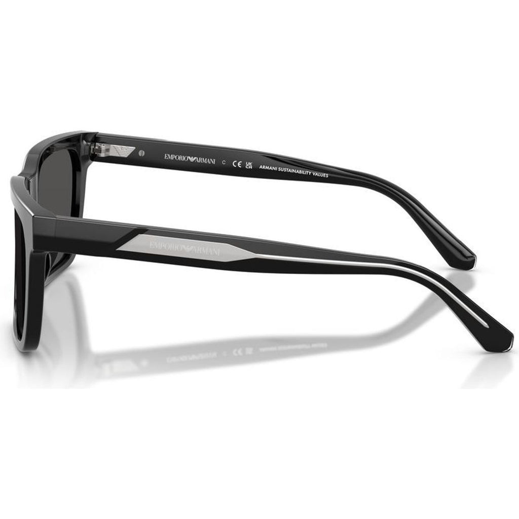 EA4262U, Shiny Black/Dark Grey Lenses