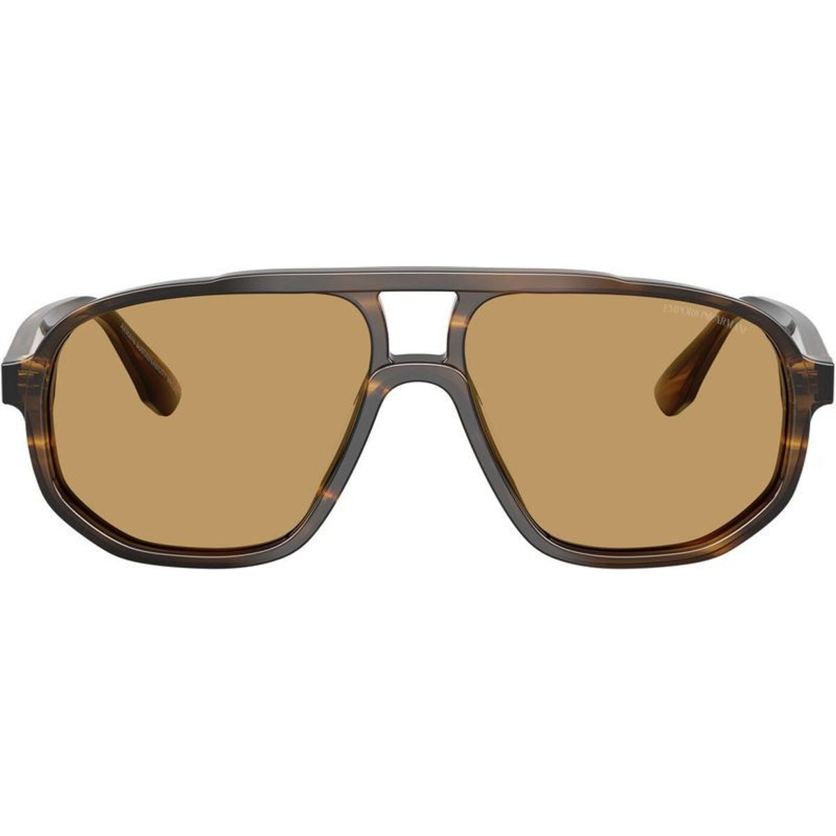 EA4263U, Striped Dark Green/Brown Lenses