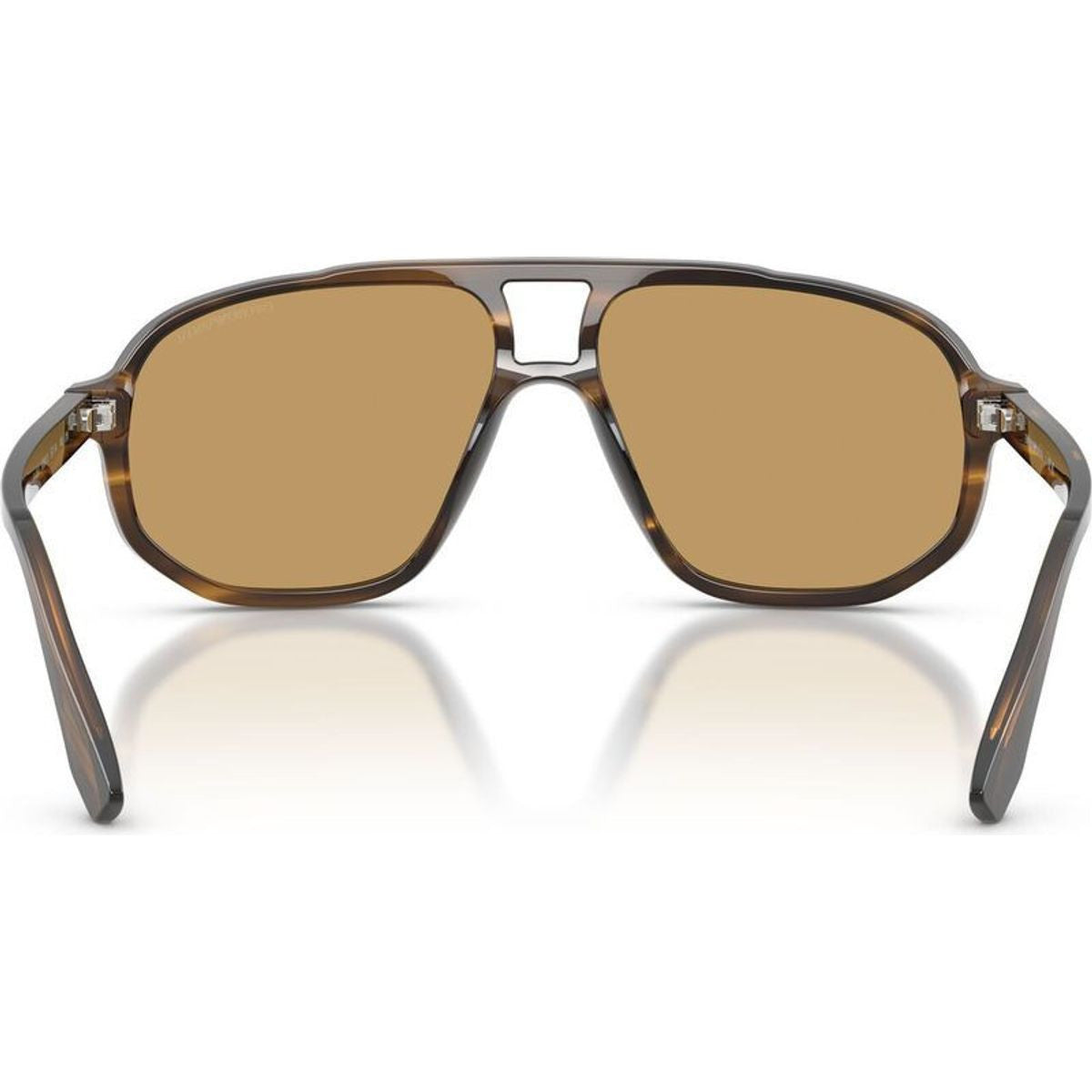 EA4263U, Striped Dark Green/Brown Lenses